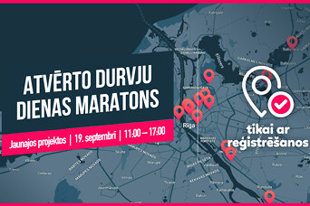 Rudens Atvērto durvju dienas maratons JAUNAJOS PROJEKTOS