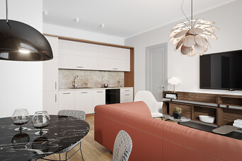 Studio tipa dzīvokļi – gaišai un ērtai dzīvošanai