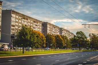 Пурвциемс - pайон, в котором переплетаются советское наследие и современный модернизм