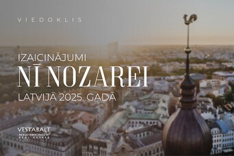 Vestabalt sniedz ieskatu galvenajos izaicinājumos, kas sagaida Latvijas nekustamā īpašuma nozari 2025. gadā