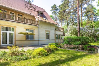 Mājas Mežaparkā – zaļajā galvaspilsētas miera ostā