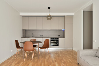 Iegādājies dzīvokli "Ezerjuglā" un dāvanā saņem virtuves iekārtu ar tehniku 5 000 EUR vērtībā!