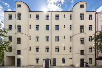 Tuvojas atjaunotā projekta "Krāsotāju 13" nodošana ekspluatācijā