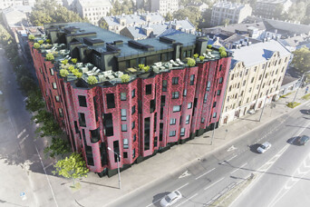 Projektā "Aizkulises" pieejami pēdējie četri penthouse dzīvokļi