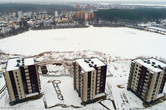 Первые три дома в Гайльэзерсе сданы в эксплуатацию и в День открытых дверей примут первых посетителей
