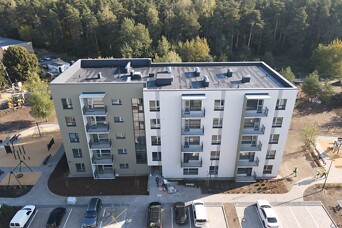 Jaunais projekts "Merks Mežpilsēta" nodots ekspluatācijā un iedzīvotājus uzņems gada izskaņā