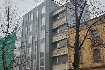 Jaunā ēka Stabu ielā 100 skatāma pilnā krāšņumā