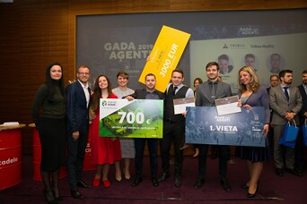 Konkursā "Gada aģenti 2019" laurus plūc kompānija "Tribus Realty"