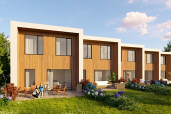 Uzsākta 50 miljonus eiro vērta kompleksa "Mārupes Sirds" dzīvokļu un rindu māju tirdzniecība