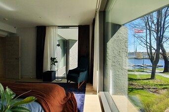 Premium klases dzīvokļi kā privātmāja River Breeze Residence tieši pretī Vecrīgai