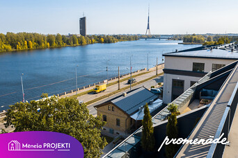 City24.lv mēneša projekti – "Promenāde". Dzīvokļi ar skatu uz Daugavu!