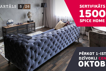 Iepazīsties ar "Kvartāls 5/26" Avotu ielā: jauni dzīvokļi un īpaši piedāvājumi!