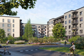 Jaunums Āgenskalnā: uzsāk dzīvokļu tirdzniecību "Mārpagalmu" pirmajā kārtā