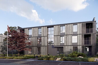 Uzsāk dzīvokļu pārdošanu projekta "Palejas" trešajā ēkā Mārupē