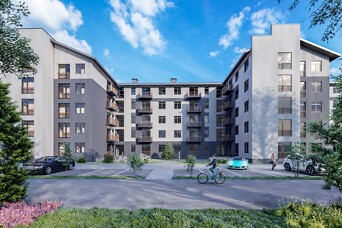 Новинка в Адажи! Начинается резервация квартир в новом доме в Подниеки