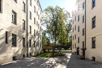 Klientu dienas renovētā projektā Krāsotāju ielā