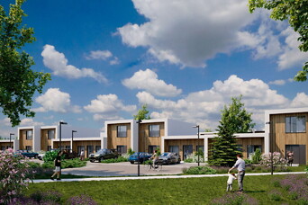 Uzsāk īpašumu rezervācijas jaunā rindu māju ciematā Ādažos