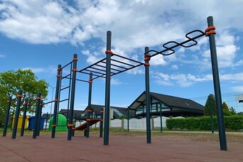 Jaunums Salienas iedzīvotājiem: atklāta āra trenažieru zāle!