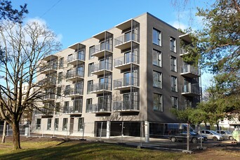 В Āgenskalna Priedes сдано в эксплуатацию новое многоквартирное здание