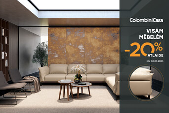 Как обустроить свое жилье без лишних трат и суеты - акция от фабрики Colombini Casa, скидка на всю итальянскую мебель 20% до 30.09.2021