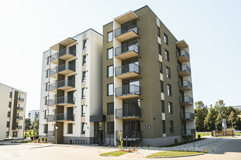 The Stage II of "Merks mājas" residential housing project "Mežpilsēta" put into operation