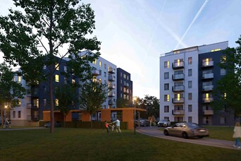 Āgenskalnā top jauns dzīvojamais kvartāls ‒ Kuldīgas parks