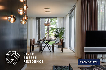 На месте можно будет осмотреть уникальный проект на Кливерсале River Breeze Residence