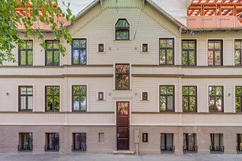 27. aprīlī atvērto durvju dienā apskati skaistāko renovēto ēku Āgenskalnā!