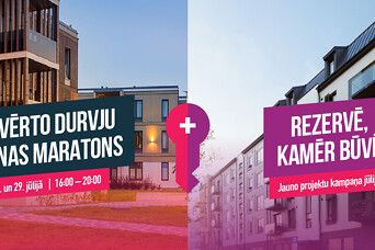 Sākusies pieteikšanās klātienes apmeklējumiem jaunajos projektos