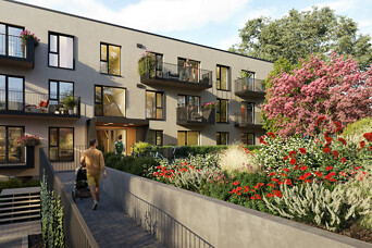 Sāk dzīvokļu pirmsrezervāciju "Hepsor" jaunajā projektā "Ķiršu Kalna Mājās"