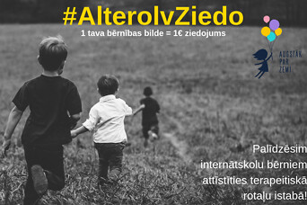 Altero.lv uzsāk labdarības kampaņu Latvijas Bērnu bāreņu fonda atbalstam