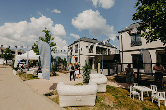 Projektā "Mežaparka Rezidences" aizvadīta pirmā Klientu diena