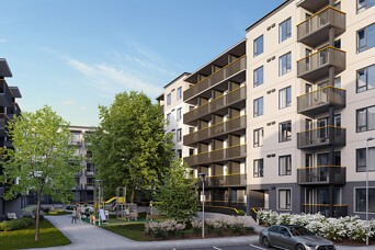 Uzsāk dzīvokļu rezervāciju "Mārpagalmi" trešajā mājā Āgenskalnā