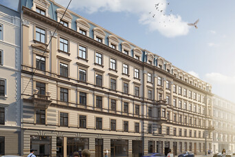 В групповой покупке по цене ниже рыночной распродают квартиры на улице Блауманя