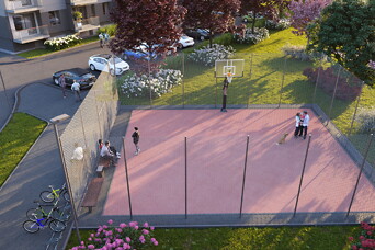 В проекте Green City в Пурвциемсе большая часть квартир уже распродана; строится второй дом