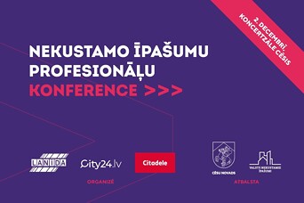 Decembrī nekustamo īpašumu profesionāļi pulcēsies nozares konferencē Cēsīs
