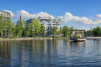 Construction Begins on the Long-Awaited Premium Blue Marine Project by the Āgenskalns Bay