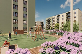 "Merks" начинает строительство и резервацию квартир в проекте "Merks Mežpilsēta"