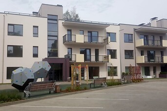 IRIS SHAMPETERIS APARTMENTS projekta "Māja A" nodota ekspluatācijā