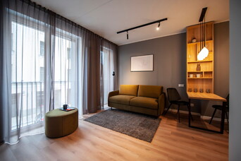 Īrei vai investīcijai – labiekārtoti dzīvokļi jaunajā Strēlnieku ielas 4b namā