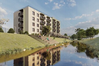 "Merks" uzsāk projekta "Merks Mežpilsēta" būvniecību un dzīvokļu rezervēšanu