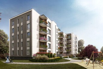"Trebū Home" daudzdzīvokļu namos pabeigta nesošo konstrukciju būvniecība