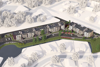 Šampēteris pārmaiņu priekšā: apkaimi papildina jaunie projekti