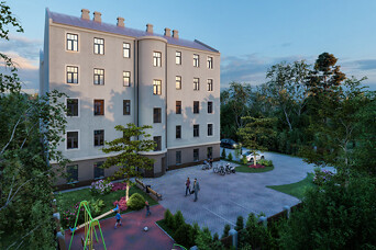 Умное вложение! Реновированный многоквартирный дом в центре Риги WIELONA NAMI