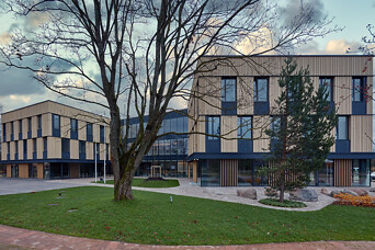 Ekspluatācijā nodota jaunā biroju ēka "Mežaparka birojs"