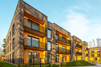 Ekspluatācijā nodots "Hepsor" projekts "Annenhof Mājas" Imantā; 60% dzīvokļu jau izpārdoti