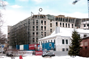 Жилой квартал Lofts&amp;Rosegold отмечает праздник стропил