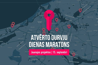 Rudens mājokļu medības: klāt Atvērto durvju dienas maratons jaunajos projektos