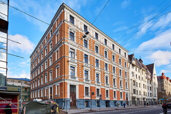 Renovation of the historical building situated in Riga, 13 Str.Lacplesa, is about to be finished in early November