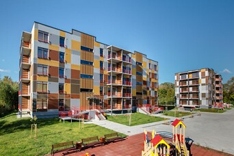 Ekspluatācijā nodota ceturtā kompleksa "Priedes" daudzdzīvokļu māja